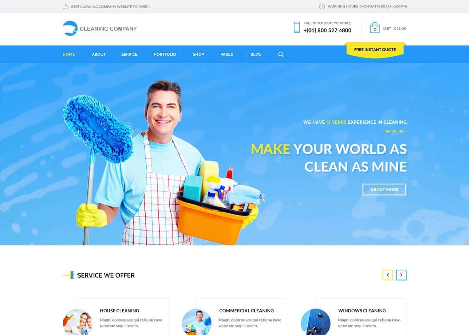 Cleaning-Company-website