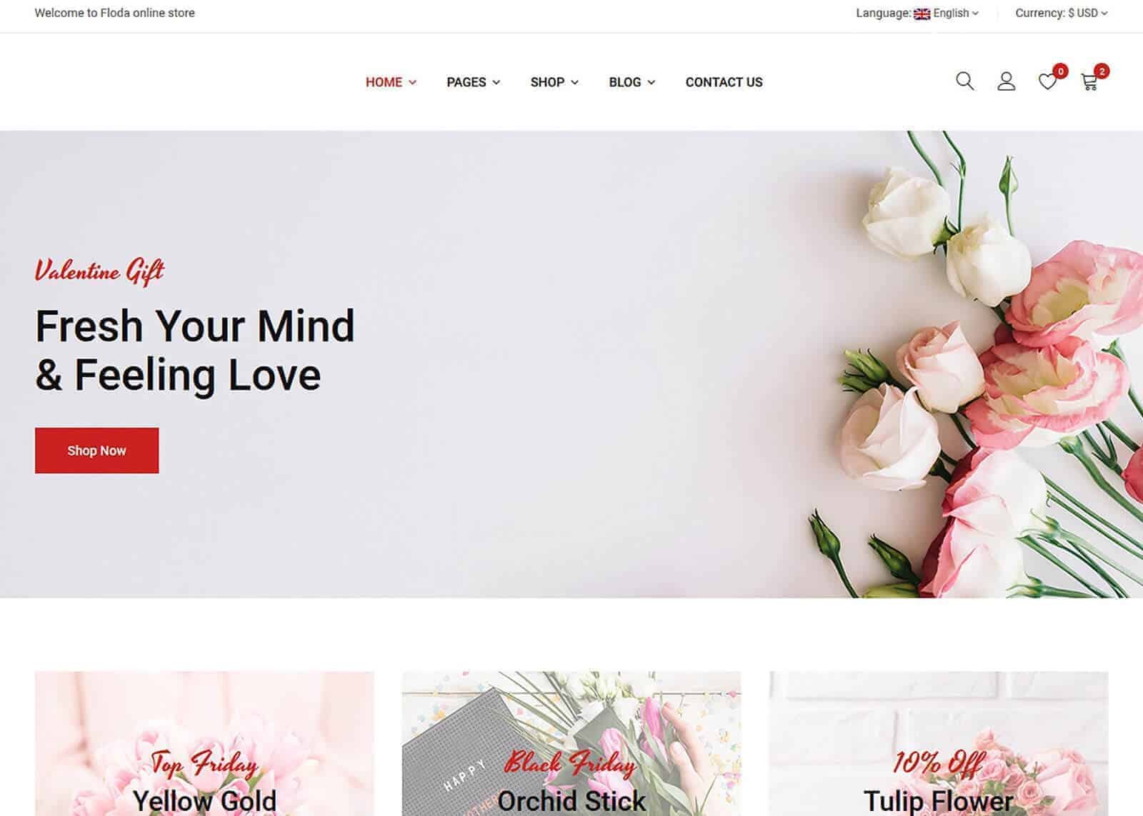 Flower-Shop-website